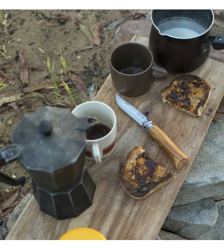 Knife Nr. 06, Stainless steel, Olive Wood, Opinel
