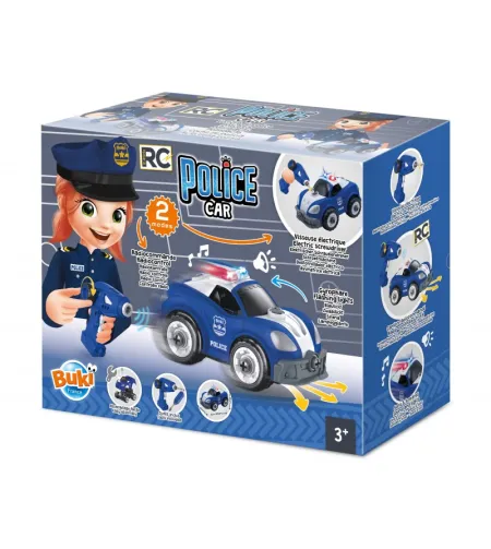 RC police car, Buki