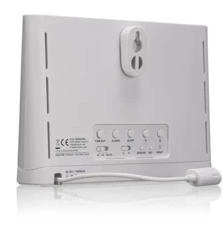 BRESSER Комфортная метеостанция 5-в-1 с цветным дисплеем белого цвета