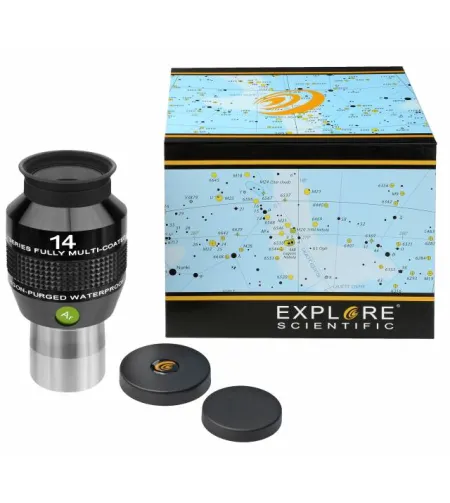 EXPLORE SCIENTIFIC 82&deg; Ar okulārs 14 mm (1,25 collas)