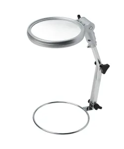 Sewing Magnifier BRESSER 2x/4x with LED Illumination, Diameter 120mm