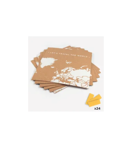 Dėlionės žemėlapis XL – baltas Miss Wood