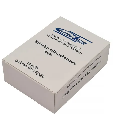 50 шт. предметных стекол 76 x 25 x 1 mm