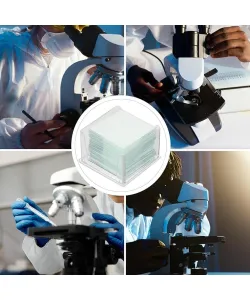 100 шт. покровных стекол 20x20 мм