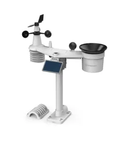 BRESSER 4CAST 10 collu Wi-Fi mājas meteoroloģiskā stacija ar 8-in-1 sensoru