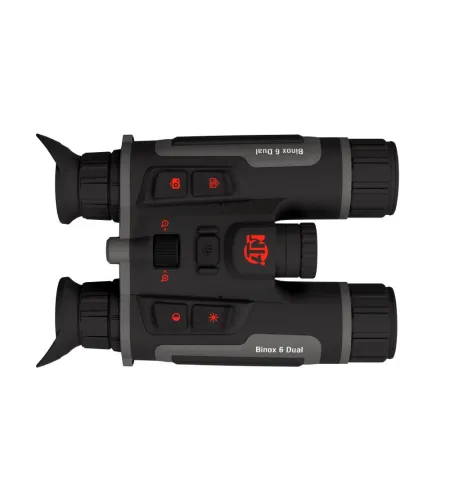 ATN Binox-6 Dual 384x288 5,5–44x daugiaspektrinis žiūronas 4 viename su LRF