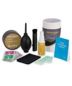 Optikos valymo rinkinys 7 in 1, Omegon