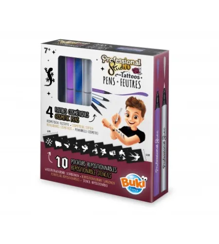 Tätoveerimispliiatsid - hõbedane Buki