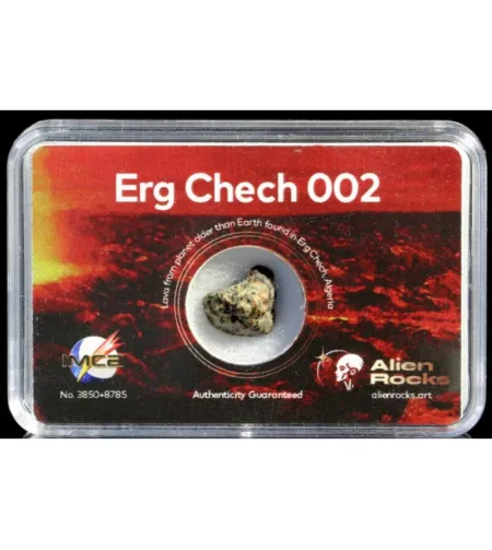 Tulnukate kivimite meteoriidid Erg Chech 002 0,7–0,99 grammi