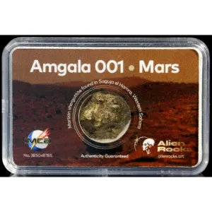 Alien Rocks Amgala 001 Martian Meteorites 0.4 - 0.69 grams