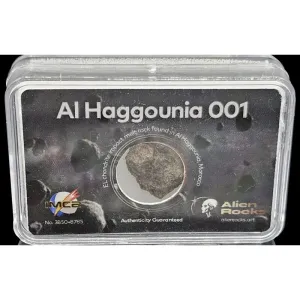 Alien Rocks Meteorites Al Haggounia 0.5 - 0.8 grams