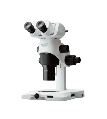 Evident Olympus Stereo zoom microscope SZX16, trino ergo (SZX2-LTTR), 16.4:1, 8.75-143.75x