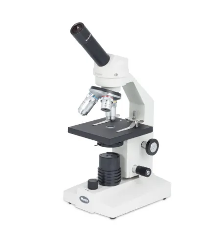 Motic Microscope SFC-100 FLED, mono, DIN, achromatic, 40x-400x, LED, battery