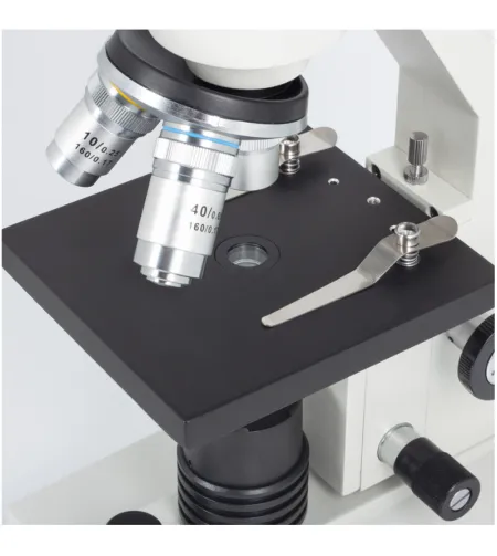Motic Microscope SFC-100 FLED, mono, DIN, achromatic, 40x-400x, LED, battery