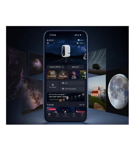 Умный телескоп ZWO AP 50/260 Seestar S50 Pro