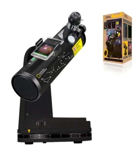 NATIONAL GEOGRAPHIC Smart Telescope PushTo NT-76/350