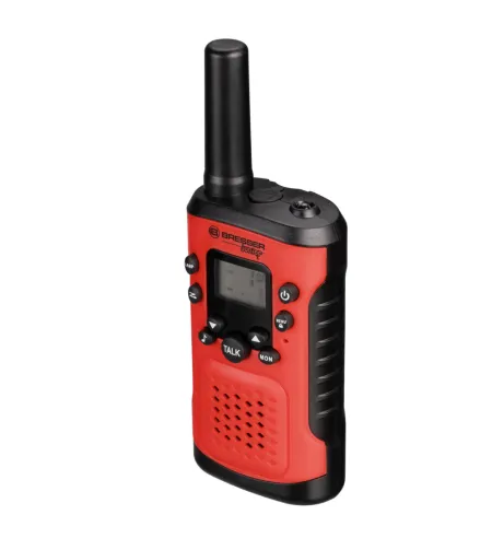 BRESSER JUNIOR Walkie-Talkies Set of 2 with Long Range of up to 6 km and Hands-Free Functi