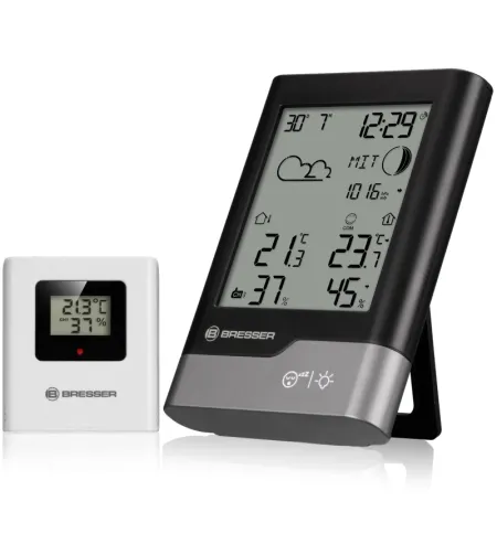 BRESSER Home Weather Station black/grey