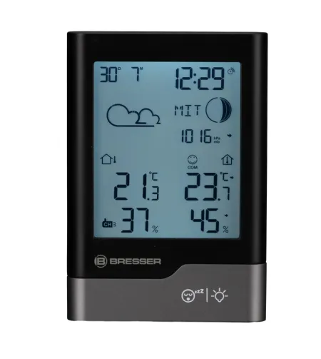 BRESSER Home Weather Station black/grey