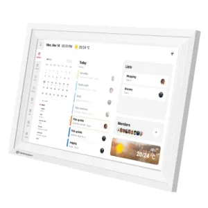 BRESSER Digital Calendar MeteoPix Touch 10.1
