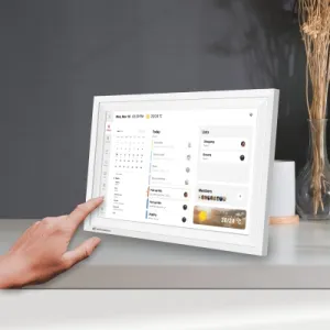 BRESSER Digital Calendar MeteoPix Touch 10.1