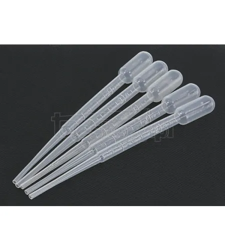 Pasteur's pipette 3,0 ml set of 5