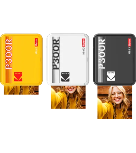 Kodak Printer Mini 3 Plus Retro White