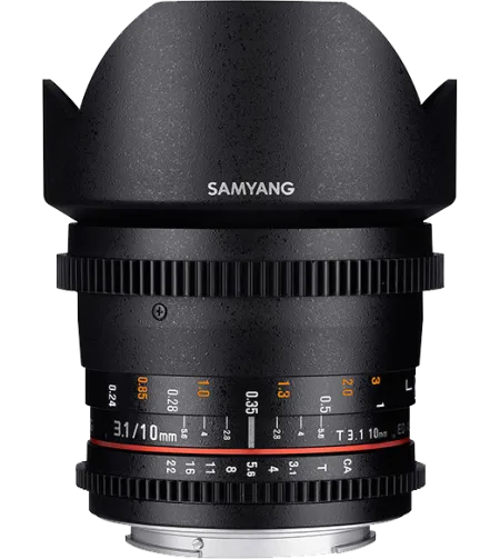 Samyang 10mm T3.1 VDSLR ED AS NCS CS II Fuji X