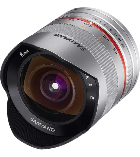 Samyang 8mm f/2.8 UMC Fish-Eye II Fuji X (Silver)