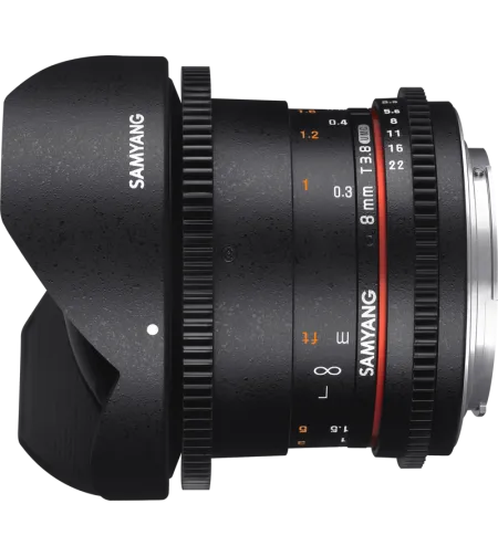 Samyang 8mm T3.8 VDSLR UMC Fish-Eye CS II Pentax K