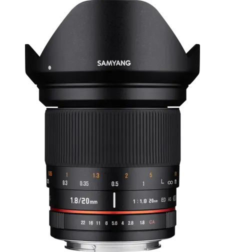 Samyang 20mm f/1.8 ED AS UMC Canon EF