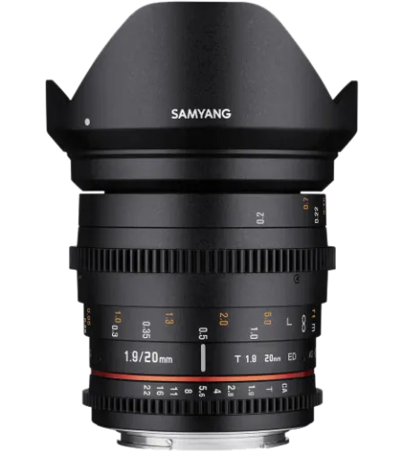 Samyang 20mm T1.9 ED AS UMC Fuji X