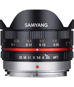 Samyang 7.5mm f/3.5 Fish-Eye MFT (Black)