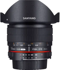 Samyang 8mm f/3.5 UMC Fish-Eye CS II Pentax K