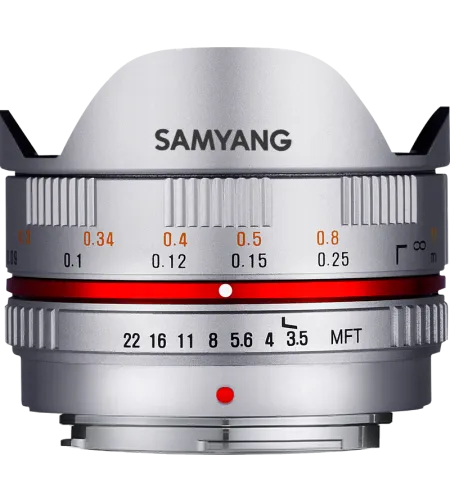Samyang 7.5mm f/3.5 Fish-Eye MFT (Silver)