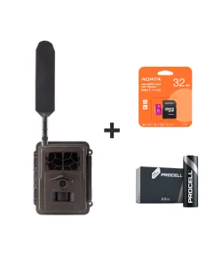 BURREL E24 GLOBAL 4G Medību kamera Komplekts (1)