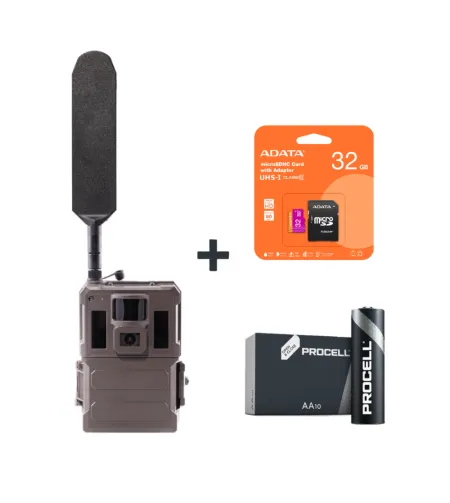 BURREL S22WA 4G komplektas (1) Medžioklės kameros