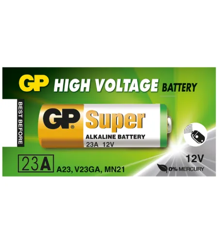 GP Super A23 / V23GA / MN21/ 23A 12V 55mAh щелочная батарея