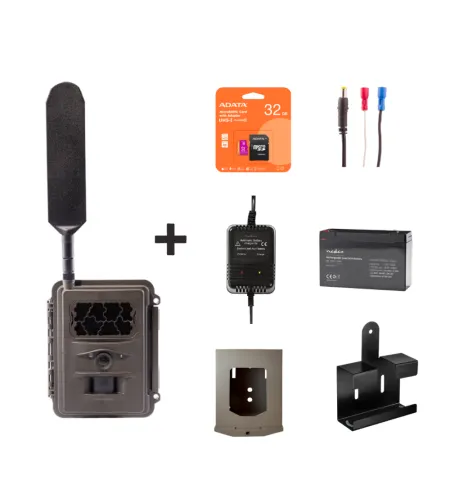 BURREL N24 GLOBAL Medību kamera Komplekts (3)