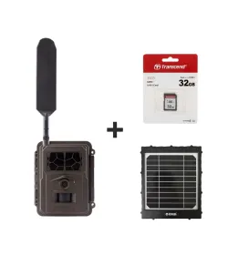 BURREL E24 GLOBAL 4G trail camera + Solar panel
