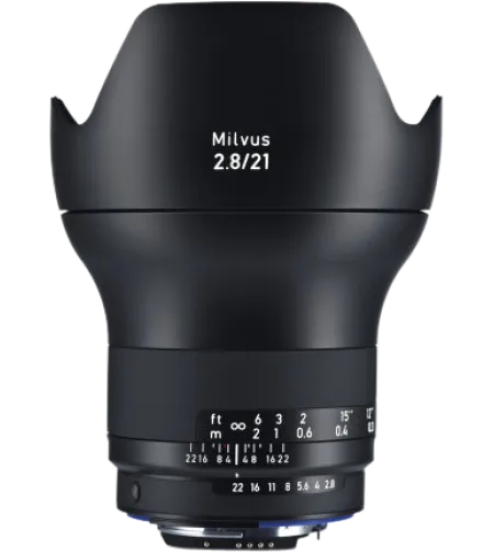 Zeiss Milvus 21mm f/2.8 Canon EF (ZE)