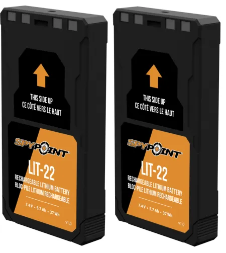 Литий-аккумулятор SPYPOINT LIT-22 SPYPOINT TWIN-пакет