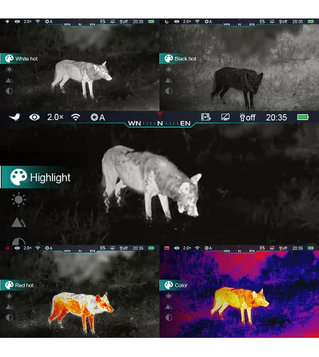 Šiluminis taikiklis INFIRAY TH35 Series