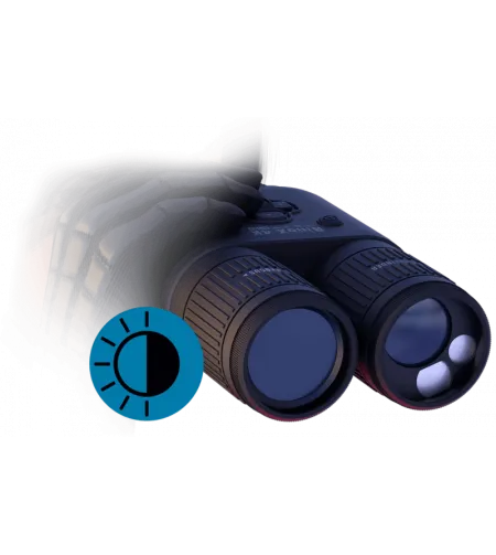 Smart Ultra HD Day/Night Binoculars w/ Laser Rangefinder ATN BINOX 4K 4-16X