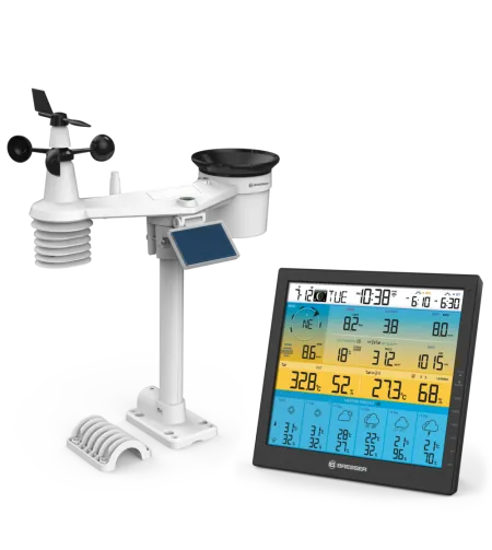 BRESSER 7-in-1 6 dienu 4CAST PRO SF WIFI Saules laika centrs 7-in-1