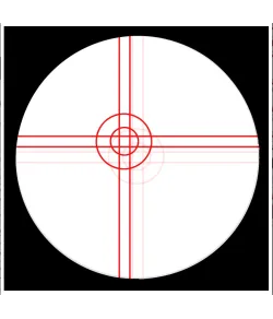 Apgaismots okulārs, Omegon Plössl 9 mm