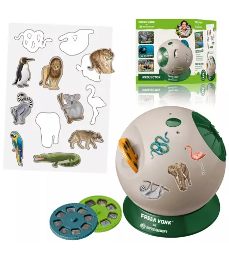 Детский проектор FREEK VONK x BRESSER с наклейками