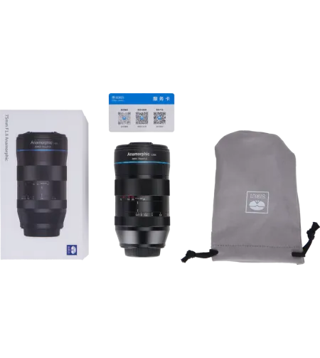 Sirui Anamorphic Lens 1,33x 75mm f/1.8 MFT Mount