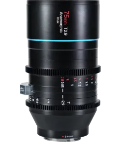 Sirui Anamorphic Lens 1,6x Full Frame 75mm T2.9 E-Mount