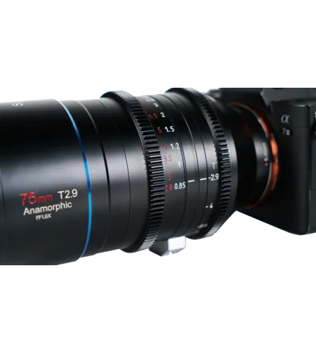Sirui Anamorphic Lens 1,6x Full Frame 75mm T2.9 E-Mount